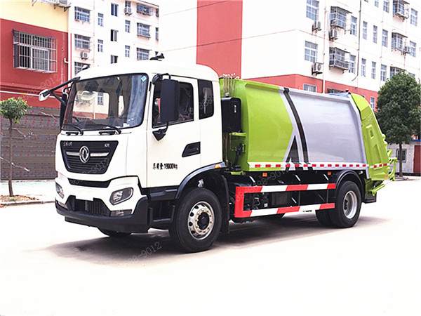 國(guó)六東風(fēng)天錦壓縮垃圾車
