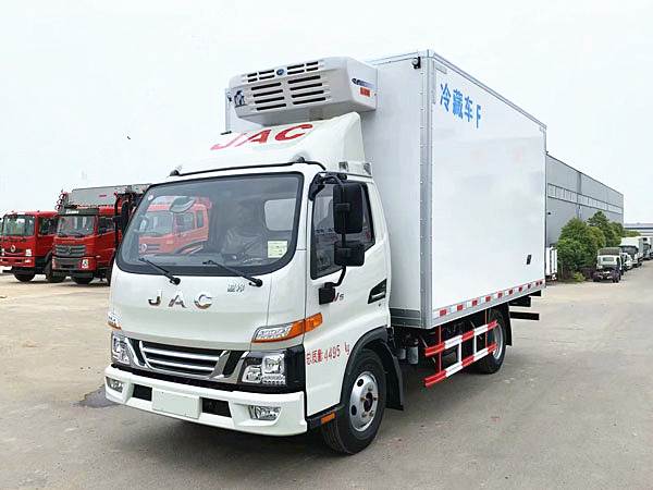 江淮駿鈴V5國六藍(lán)牌冷藏車