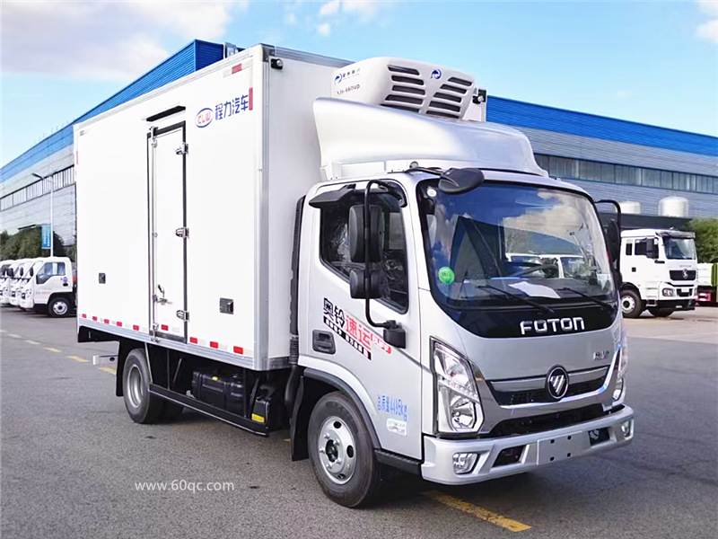 福田奧鈴國六藍(lán)牌冷藏車